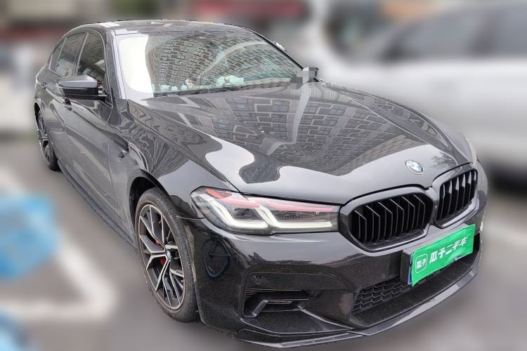 Used BMW 5 Series 2023 530Li Luxury Edition M Sport Package Front Right 45 Deg