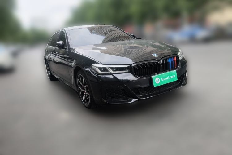Used BMW 5 Series 2023 530Li Luxury Edition M Sport Package Front Right 45 Deg
