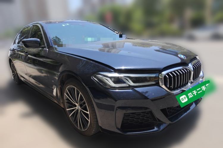 Used BMW 5 Series 2023 530Li xDrive M Sport Package Front Right 45 Deg