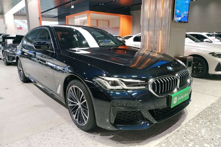 Used BMW 5 Series 2023 530Li Leading Model M Sport Package Front Right 45 Deg