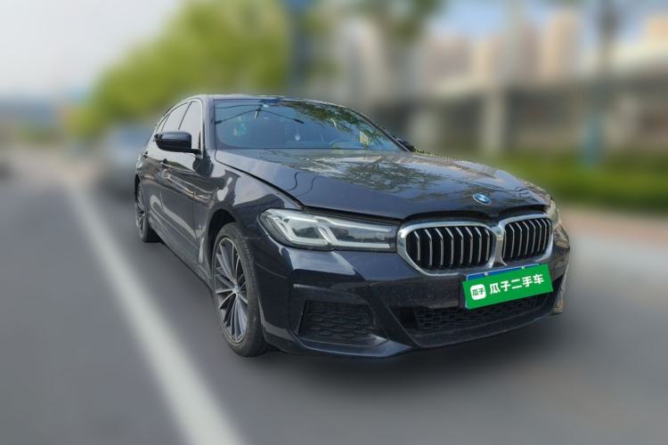 Used BMW 5 Series 2023 530Li Leading Model M Sport Package Front Right 45 Deg
