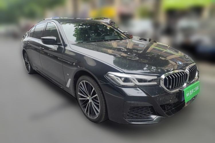 Used BMW 5 Series 2023 530Li Leading Model M Sport Package Front Right 45 Deg
