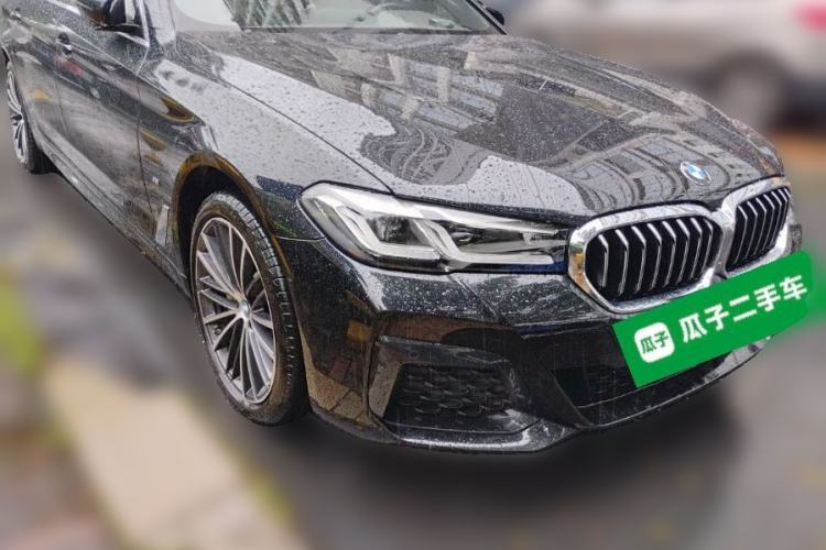 Used BMW 5 Series 2023 530Li Leading Model M Sport Package Front Right 45 Deg