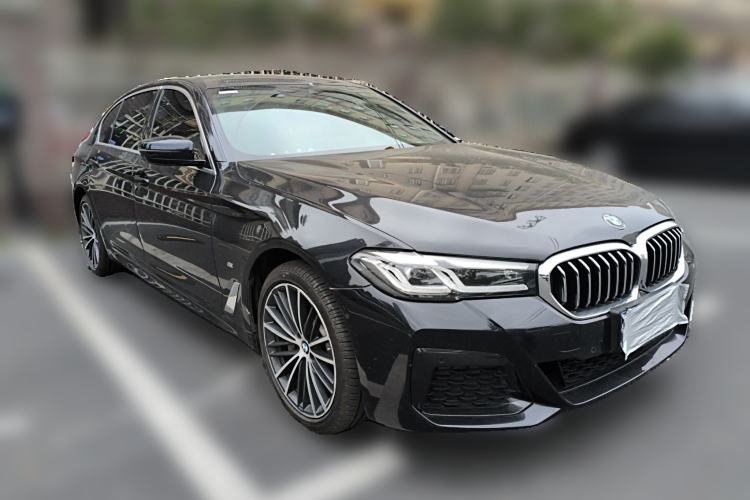 Used BMW 5 Series 2023 530Li Leading Model M Sport Package Front Right 45 Deg