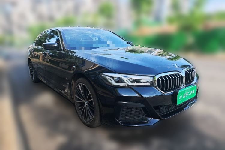 Used BMW 5 Series 2023 Restyled 530Li Leading Edition M Sport Package Front Right 45 Deg