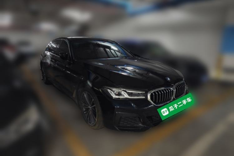 Used BMW 5 Series 2023 530Li Leading Model M Sport Package Front Right 45 Deg