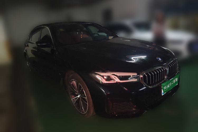 Used BMW 5 Series 2023 530Li Leading Model M Sport Package Front Right 45 Deg