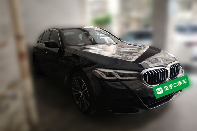Used BMW 5 Series 2023 530Li Leading Model M Sport Package Front Right 45 Deg