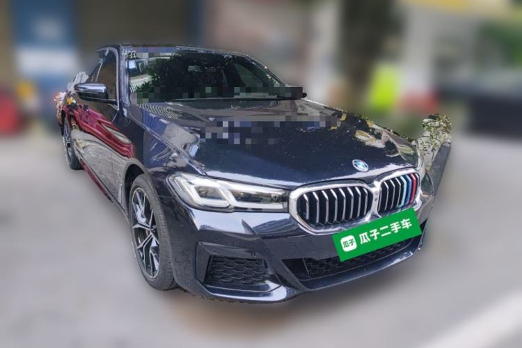 Used BMW 5 Series 2023 530Li Luxury Edition M Sport Package Front Right 45 Deg
