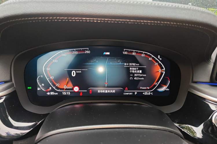 Used BMW 5 Series 2023 530Li Luxury Edition M Sport Package Instrument Cluster