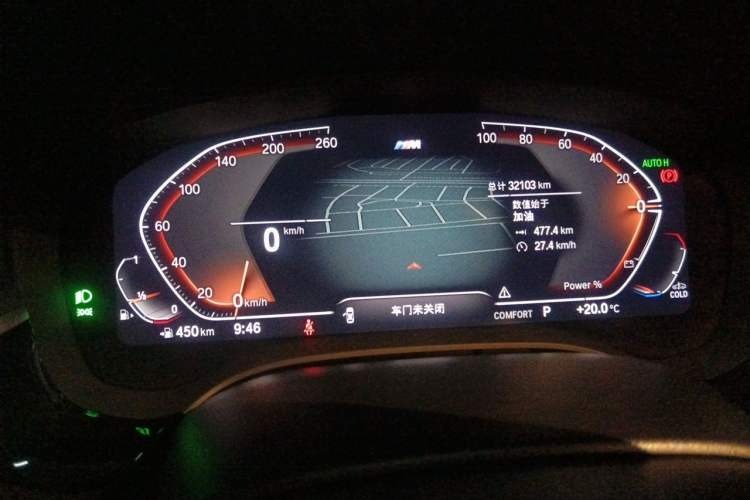 Used BMW 5 Series 2023 Restyled 530Li Leading Edition M Sport Package Instrument Cluster