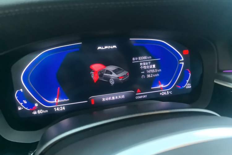 Used BMW 5 Series 2023 530Li Leading Model M Sport Package Instrument Cluster