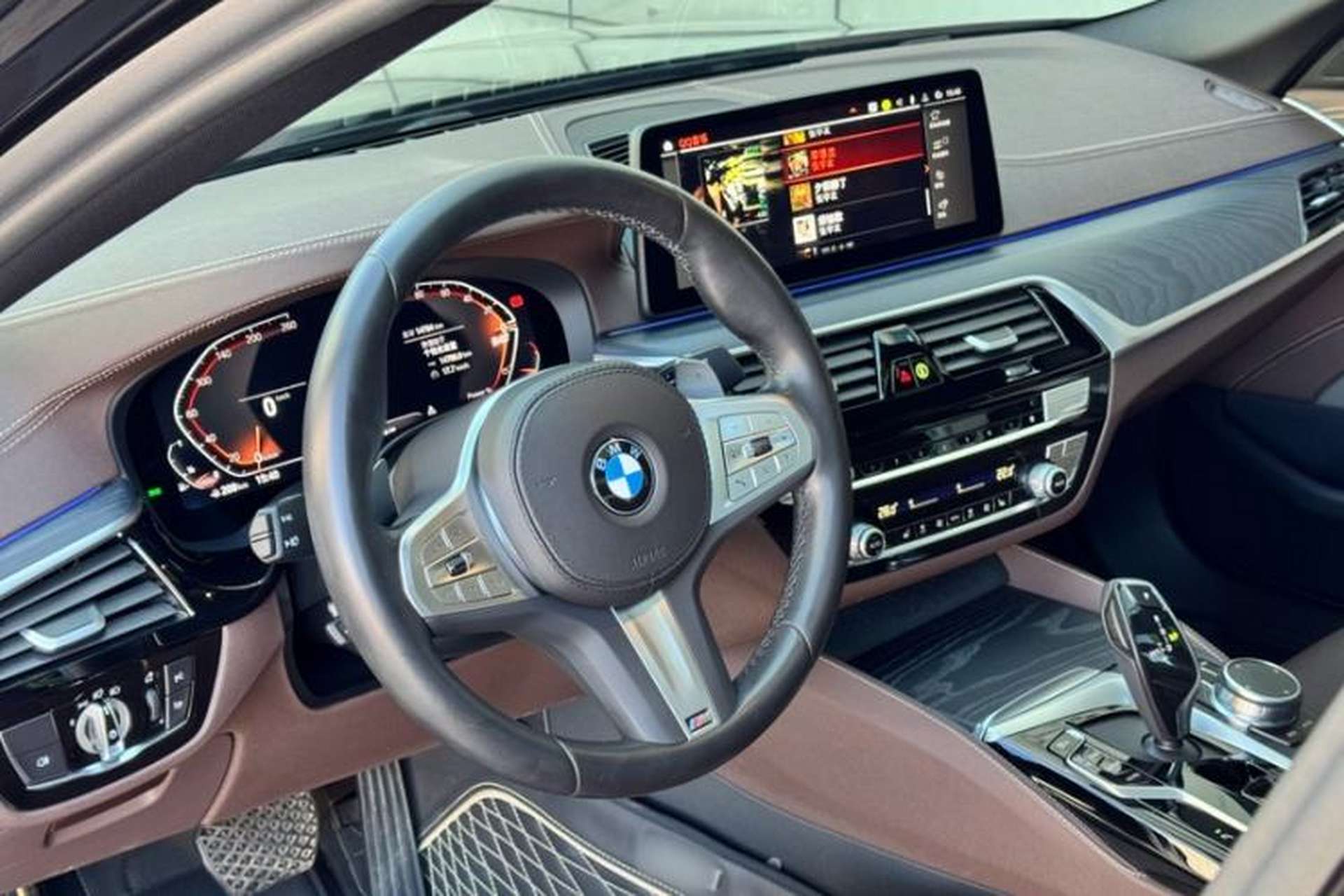 Used BMW 5 Series 2023 530Li Leading Model M Sport Package Interior 3