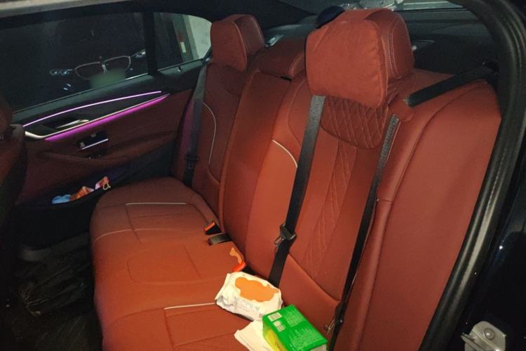 Used BMW 5 Series 2023 530Li Leading Model M Sport Package Left Rear Seat