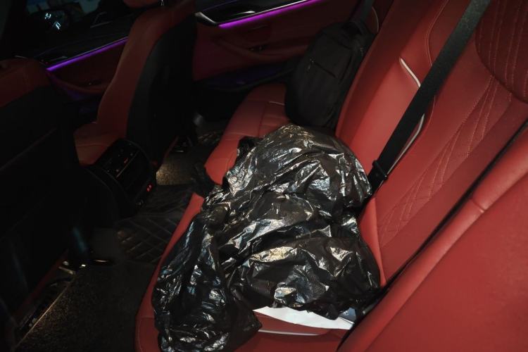 Used BMW 5 Series 2023 530Li Leading Model M Sport Package Left Rear Seat