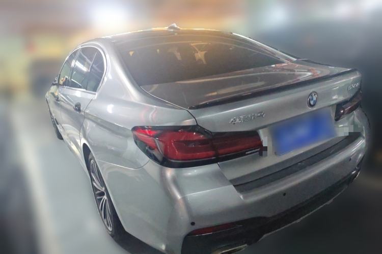 Used BMW 5 Series 2023 530Li Leading Model M Sport Package Rear Left 45 Deg