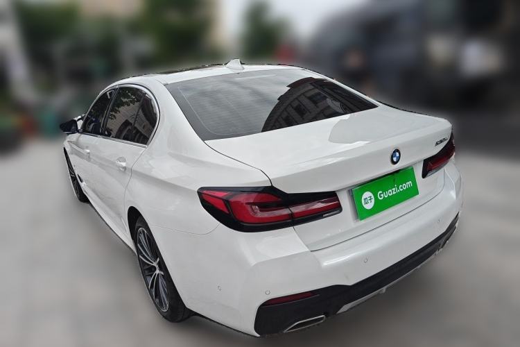 Used BMW 5 Series 2023 530Li Leading Model M Sport Package Rear Left 45 Deg
