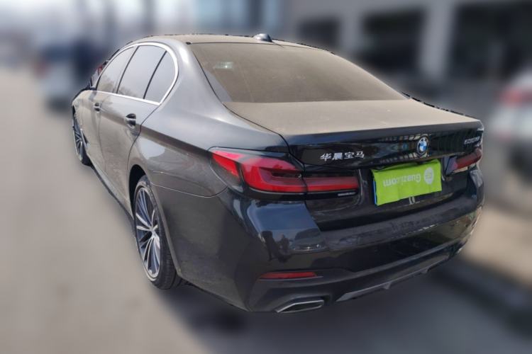Used BMW 5 Series 2023 530Li Leading Model M Sport Package Rear Left 45 Deg