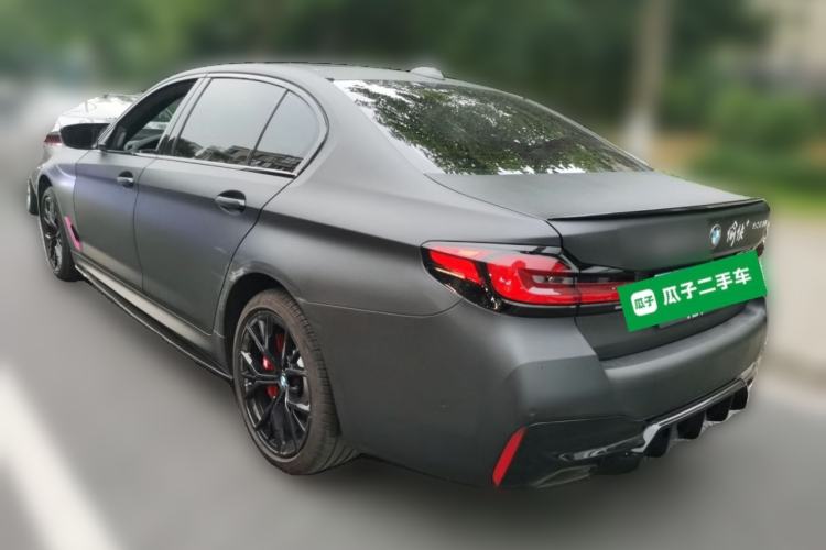Used BMW 5 Series 2023 530Li Luxury Edition M Sport Package Rear Left 45 Deg