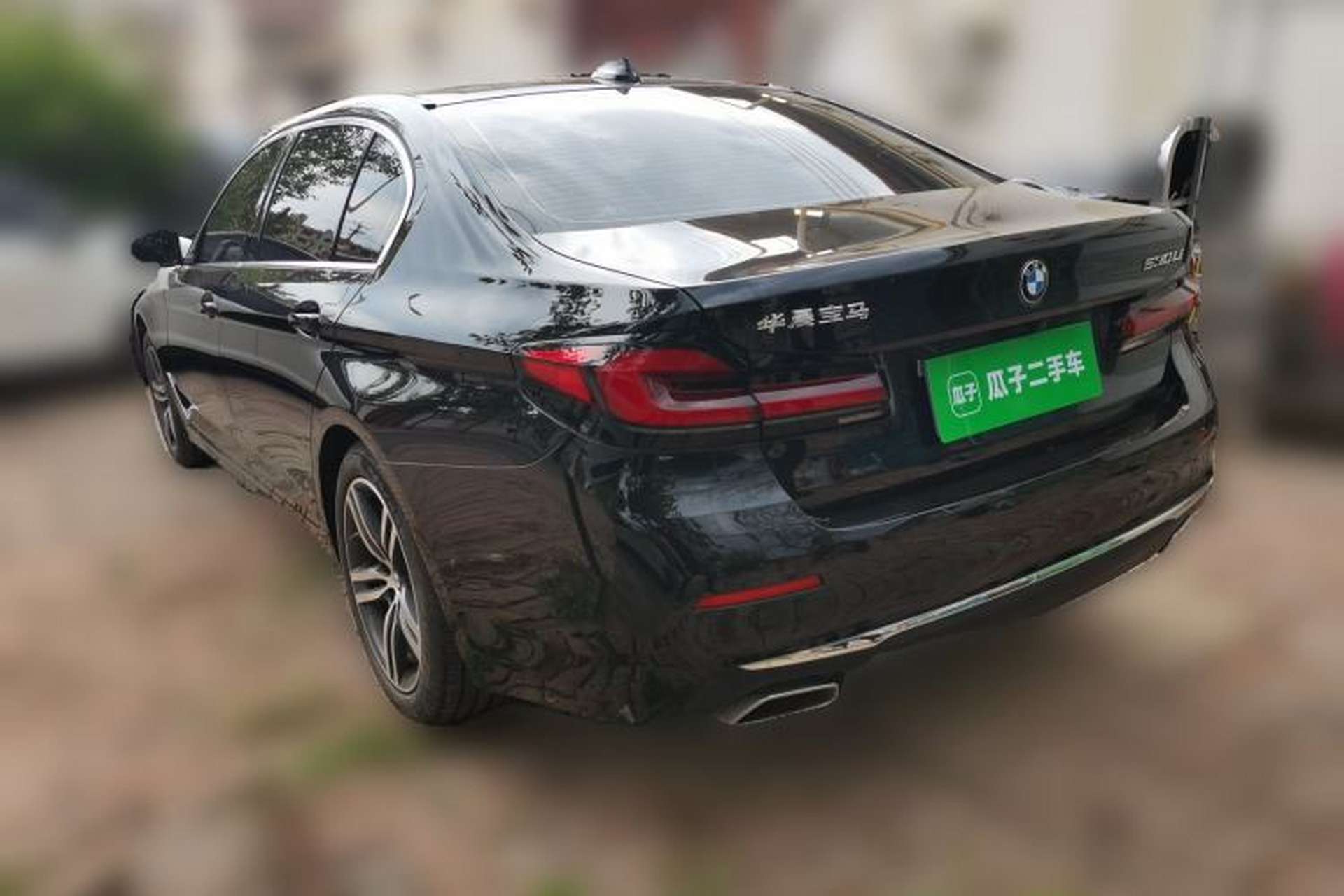 Used BMW 5 Series 2023 530Li Leading Edition Luxury Package Rear Left 45 Deg
