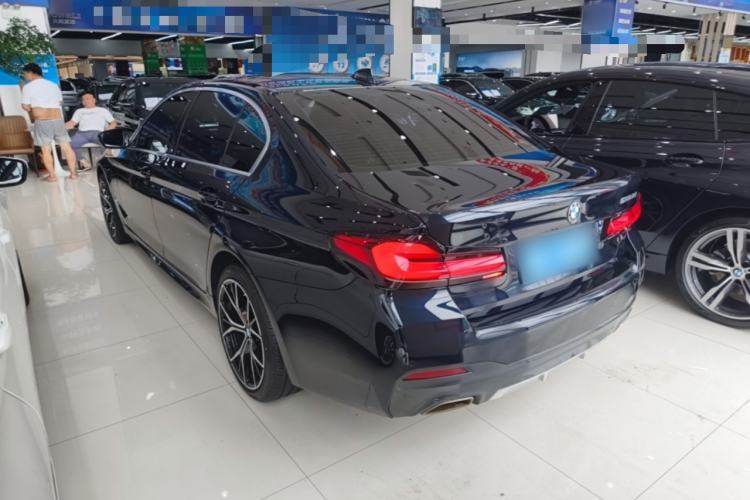 Used BMW 5 Series 2023 530Li Leading Model M Sport Package Rear Left 45 Deg