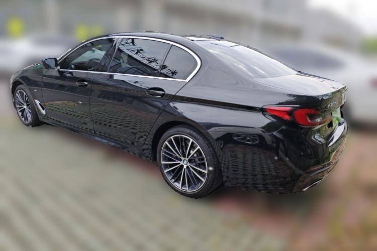 Used BMW 5 Series 2023 530Li Leading Model M Sport Package Rear Left 45 Deg