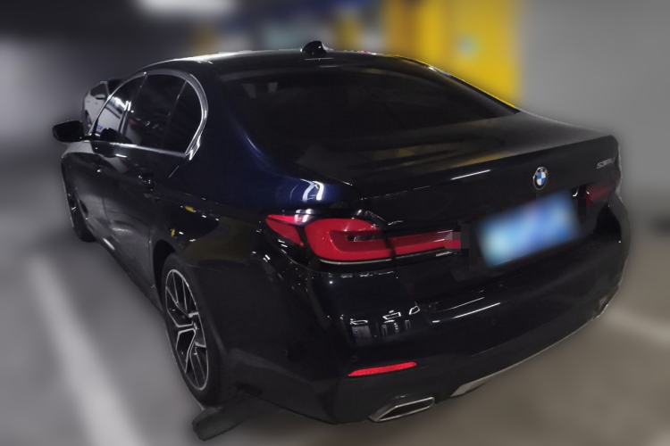 Used BMW 5 Series 2023 Restyled 530Li Luxury Edition M Sport Package Rear Left 45 Deg