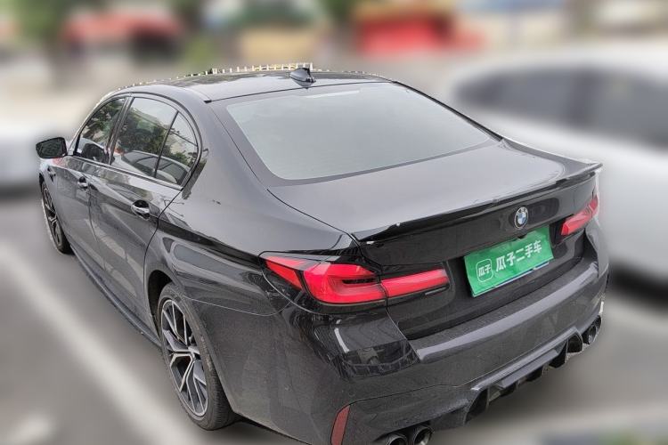 Used BMW 5 Series 2023 530Li Luxury Edition M Sport Package Rear Left 45 Deg