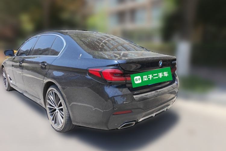 Used BMW 5 Series 2023 530Li xDrive M Sport Package Rear Left 45 Deg