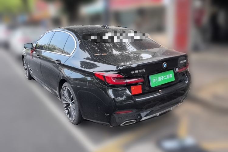 Used BMW 5 Series 2023 530Li Leading Model M Sport Package Rear Left 45 Deg
