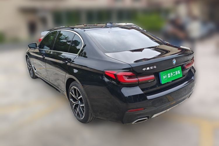 Used BMW 5 Series 2023 Restyled 530Li Luxury Edition M Sport Package Rear Left 45 Deg