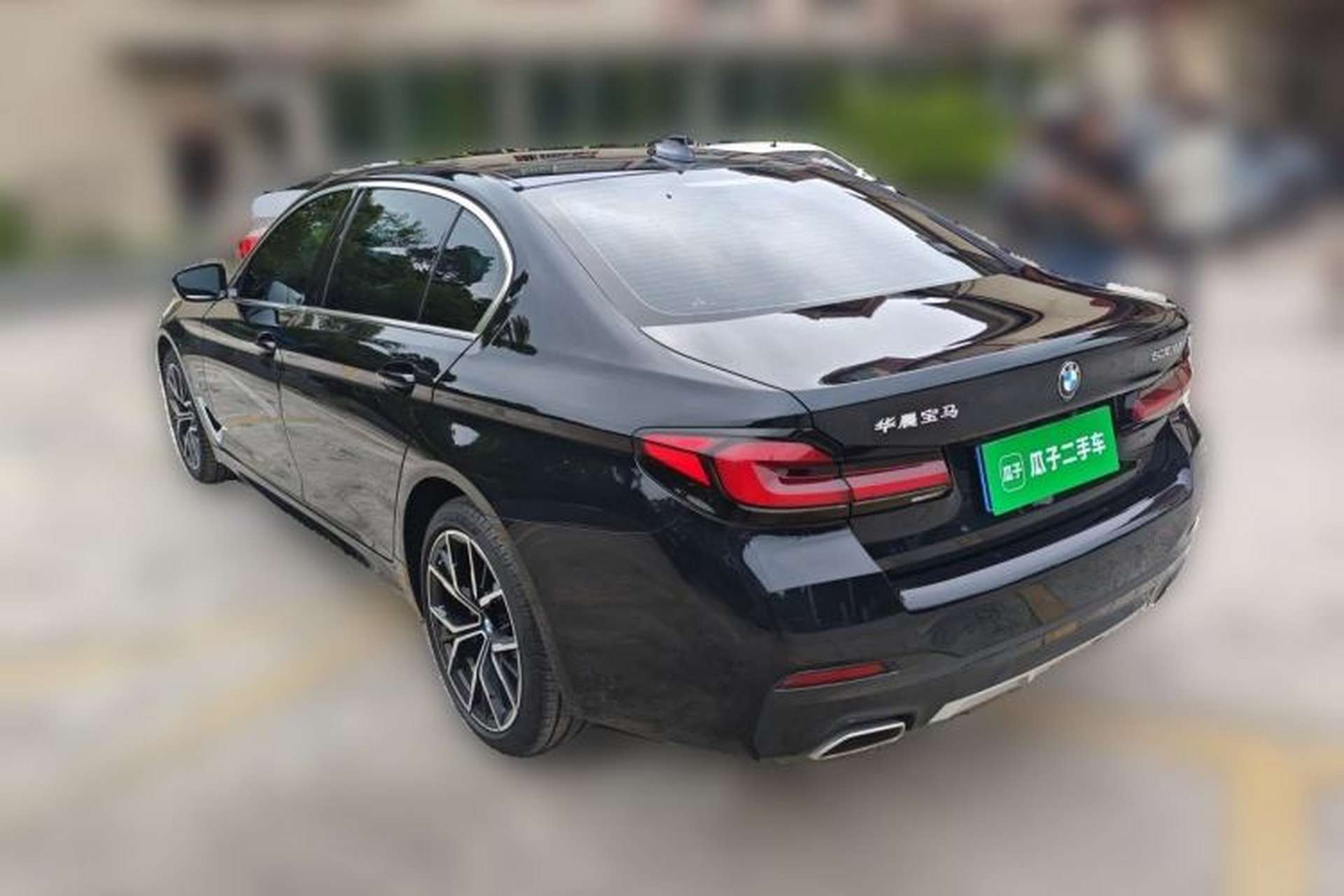 Used BMW 5 Series 2023 Restyled 530Li Luxury Edition M Sport Package Rear Left 45 Deg