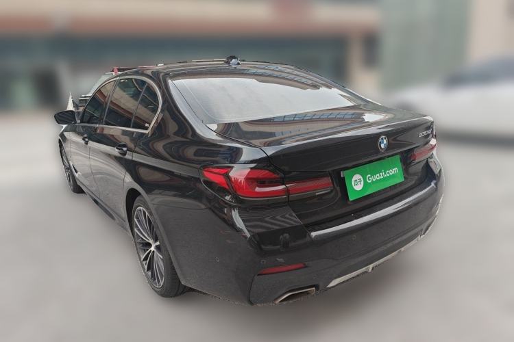 Used BMW 5 Series 2023 530Li Leading Model M Sport Package Rear Left 45 Deg