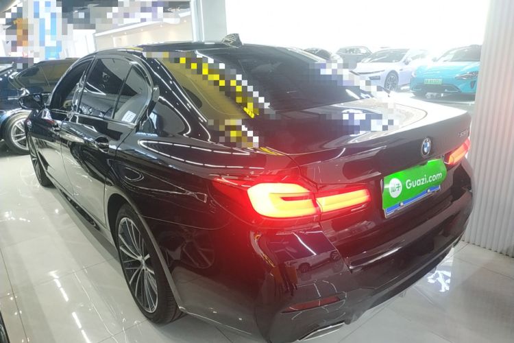 Used BMW 5 Series 2023 530Li Leading Model M Sport Package Rear Left 45 Deg