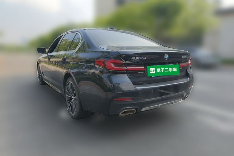 Used BMW 5 Series 2023 530Li Leading Model M Sport Package Rear Left 45 Deg