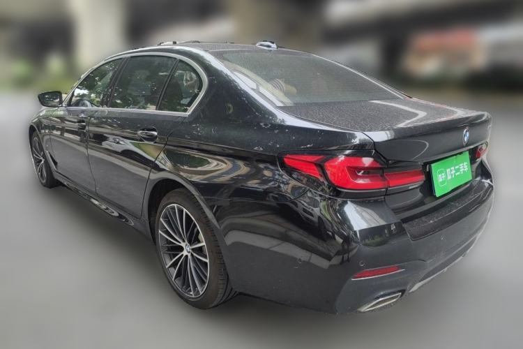Used BMW 5 Series 2023 530Li Leading Model M Sport Package Rear Left 45 Deg