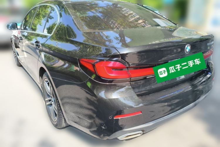 Used BMW 5 Series 2023 530Li Leading Edition Luxury Package Rear Left 45 Deg