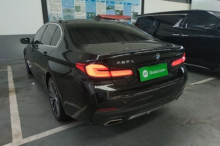Used BMW 5 Series 2023 530Li Leading Model M Sport Package Rear Left 45 Deg