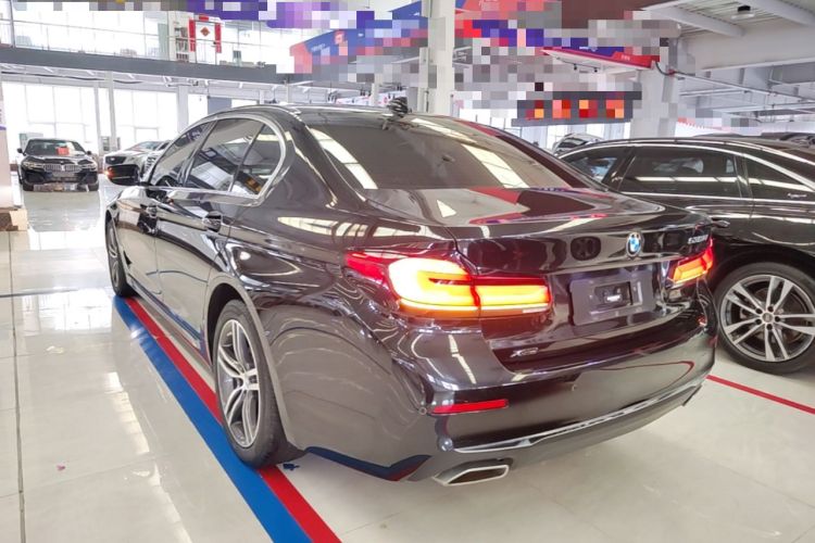 Used BMW 5 Series 2023 530Li xDrive Luxury Package Rear Left 45 Deg