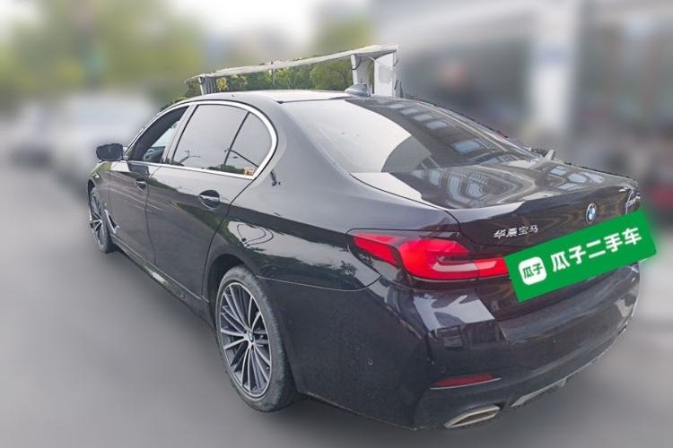 Used BMW 5 Series 2023 530Li Leading Model M Sport Package Rear Left 45 Deg