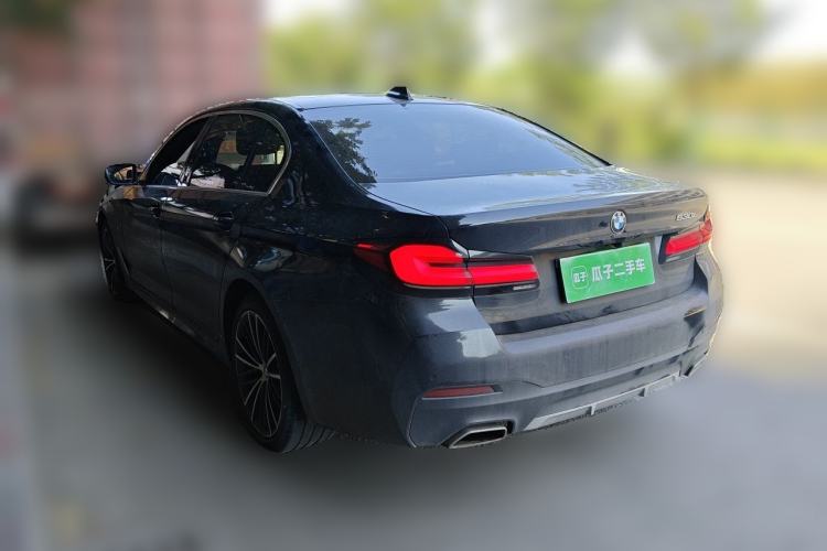 Used BMW 5 Series 2023 530Li Leading Model M Sport Package Rear Left 45 Deg