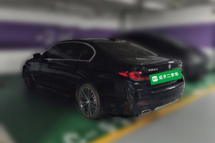 Used BMW 5 Series 2023 530Li Leading Model M Sport Package Rear Left 45 Deg