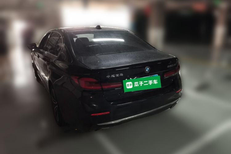 Used BMW 5 Series 2023 530Li Leading Edition Luxury Package Rear Left 45 Deg