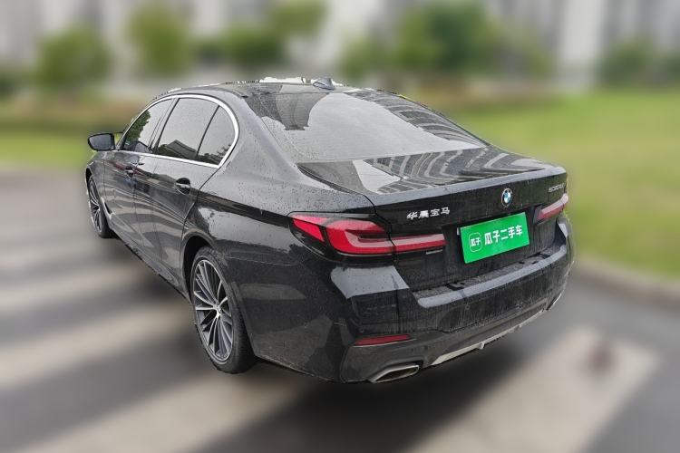 Used BMW 5 Series 2023 530Li Leading Model M Sport Package Rear Left 45 Deg