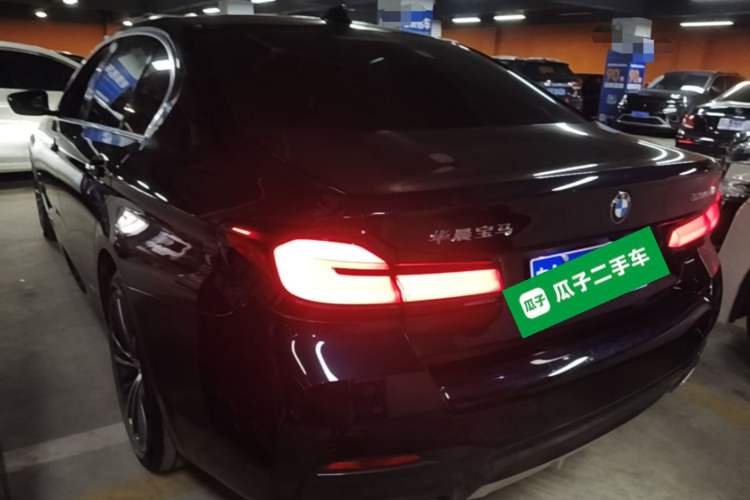 Used BMW 5 Series 2023 530Li Leading Model M Sport Package Rear Left 45 Deg