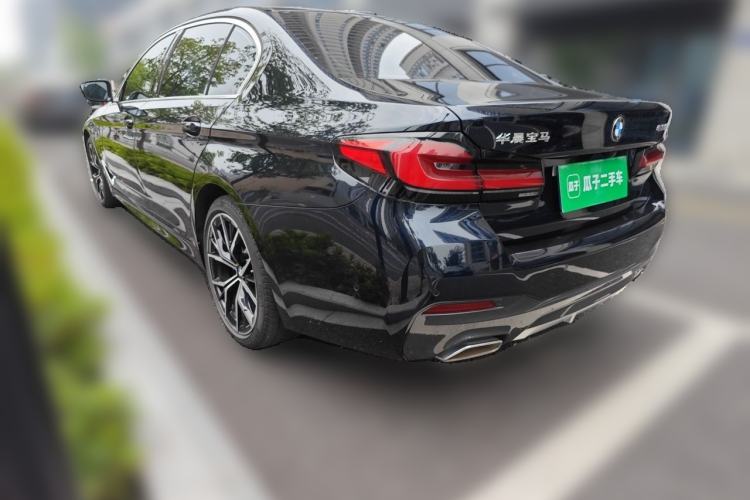 Used BMW 5 Series 2023 530Li Luxury Edition M Sport Package Rear Left 45 Deg