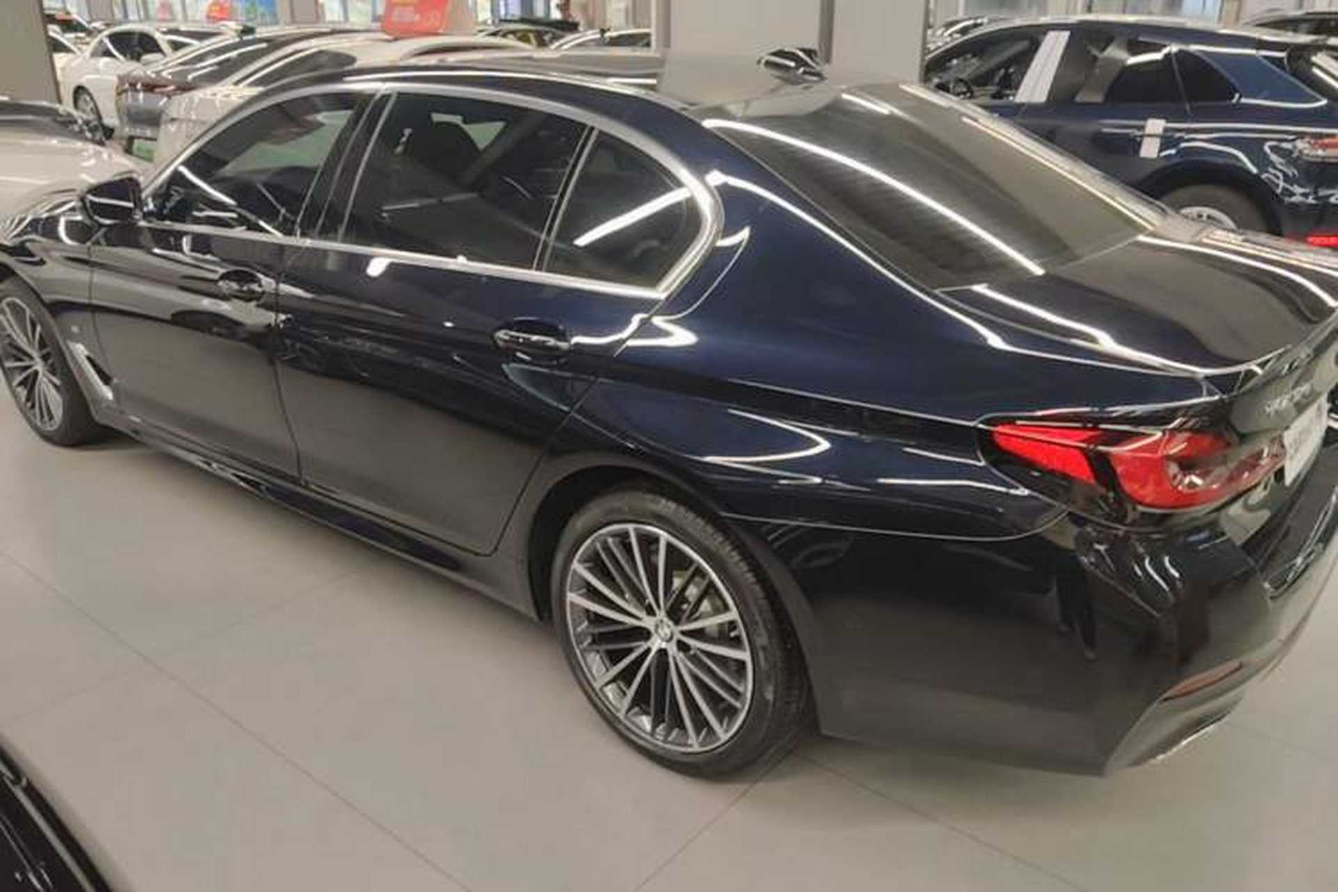 Used BMW 5 Series 2023 530Li Leading Model M Sport Package Rear Left 45 Deg