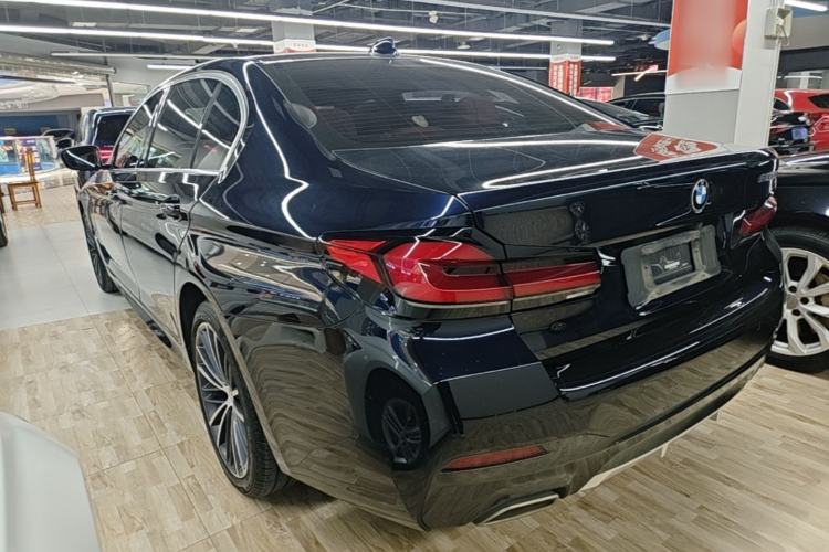 Used BMW 5 Series 2023 530Li Leading Model M Sport Package Rear Left 45 Deg