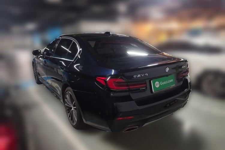 Used BMW 5 Series 2023 530Li Leading Model M Sport Package Rear Left 45 Deg