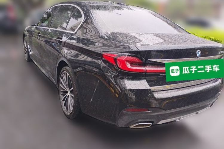 Used BMW 5 Series 2023 530Li Leading Model M Sport Package Rear Left 45 Deg